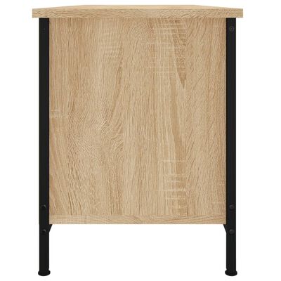 vidaXL Mobile TV con Ante Rovere Sonoma 102x35x45 cm Legno Multistrato