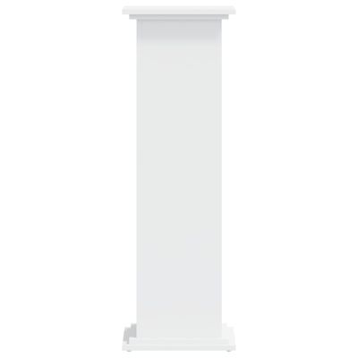 vidaXL Supporto per Piante Bianco 33x33x100 cm in Truciolato