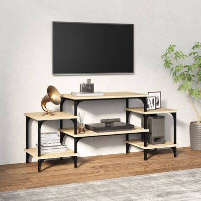 vidaXL Mobile Porta TV Rovere Sonoma 117x35x52 cm in Legno Multistrato