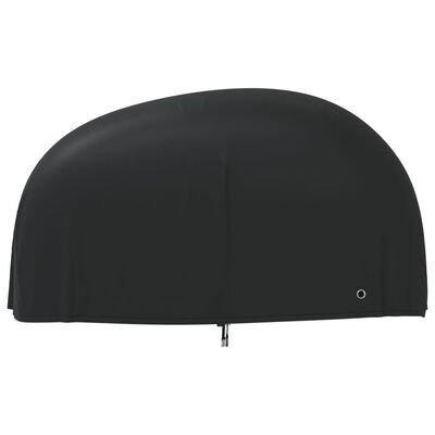 vidaXL Copertura per Bici Nera 200x85x110 cm 190T Oxford