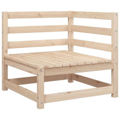 vidaXL Set Divani da Giardino 8 pz in Legno Massello di Pino