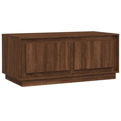 vidaXL Tavolino Salotto Rovere Marrone 102x50x44 cm Legno Multistrato