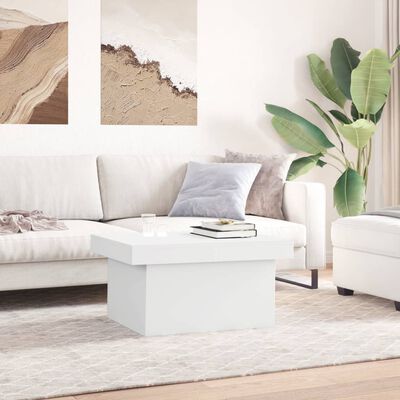 vidaXL Tavolino da Salotto Bianco 100x55x40 cm in Legno Multistrato