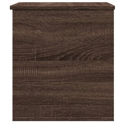 vidaXL Contenitore Rovere Marrone 60x42x46 cm Legno Multistrato