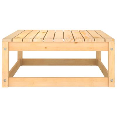 vidaXL Set Salotto Giardino 9 pz Cuscini Antracite Legno Massello Pino