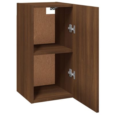 vidaXL Set Mobili Porta TV 8pz Rovere Marrone in Legno Multistrato