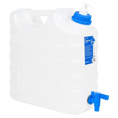 vidaXL Contenitore Acqua Rubinetto e Dispenser Sapone 15 L in Plastica