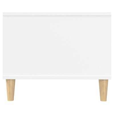 vidaXL Tavolino da Salotto Bianco 102x50x40 cm in Legno Multistrato