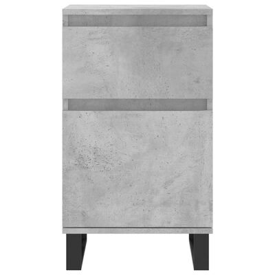 vidaXL Credenza Grigio Cemento 40x35x70 cm in Legno Multistrato