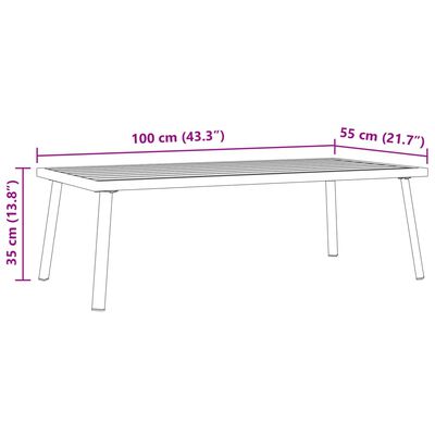 vidaXL Set Divano da Giardino con Cuscini Nero Acciaio e Textilene