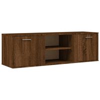 vidaXL Mobile Porta TV Rovere Marrone 120x34x37 cm Legno Multistrato