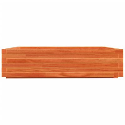 vidaXL Fioriera Giardino 100x100x26,5cm Legno Massello Pino