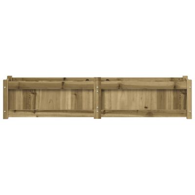 vidaXL Fioriere da Giardino 2 pz in Legno di Pino Impregnato