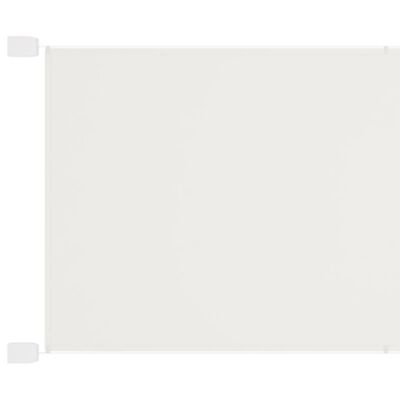 vidaXL Paravento Verticale Bianco 180x1200 cm Tessuto Oxford