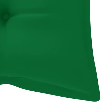 vidaXL Panca da Giardino con Cuscino 120 cm in Bambù