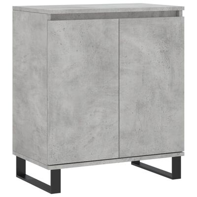 vidaXL Credenza Grigio Cemento 60x35x70 cm in Legno Multistrato