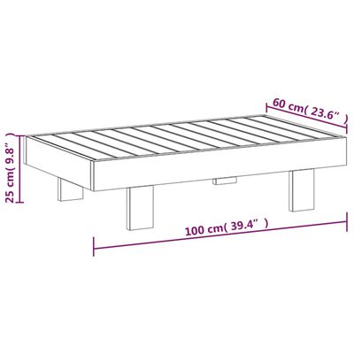 vidaXL Set Divani Giardino 3 pz Cuscini Bianco Crema in Legno Massello