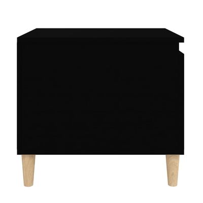 vidaXL Tavolino da Salotto Nero 100x50x45 cm in Legno Multistrato