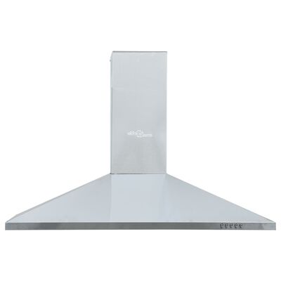 vidaXL Cappa da Cucina 90 cm in Acciaio Inox