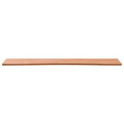 vidaXL Piano per Scrivania 100x(55-60)x1,5 cm Legno Massello di Faggio