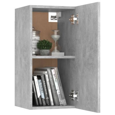 vidaXL Set di Mobili Porta TV 8 pz Grigio Cemento in Legno Multistrato