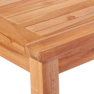 vidaXL Set da Pranzo per Giardino 3 pz in Legno Massello di Teak