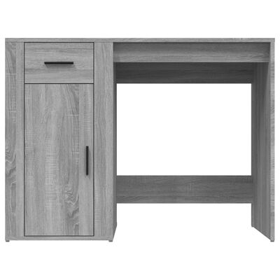 vidaXL Scrivania Grigio Sonoma 100x49x75 cm in Legno Multistrato