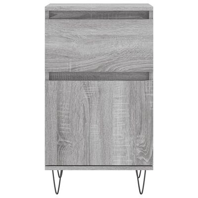 vidaXL Credenza Grigio Sonoma 40x35x70 cm in Legno Multistrato