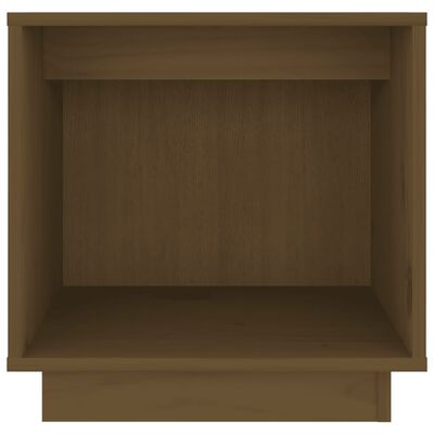 vidaXL Comodini 2 pz Ambra 40x30x40 cm in Legno Massello di Pino