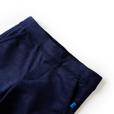 Pantaloni da Bambino Blu Marino Scuro 104