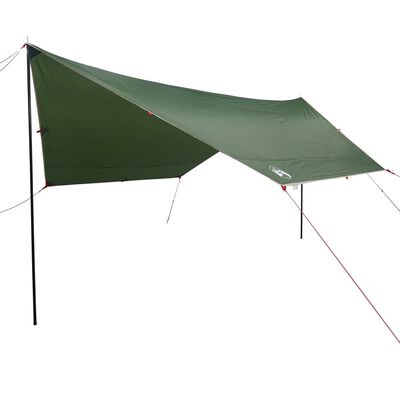 vidaXL Telone da Campeggio Verde 430x380x210 cm Impermeabile