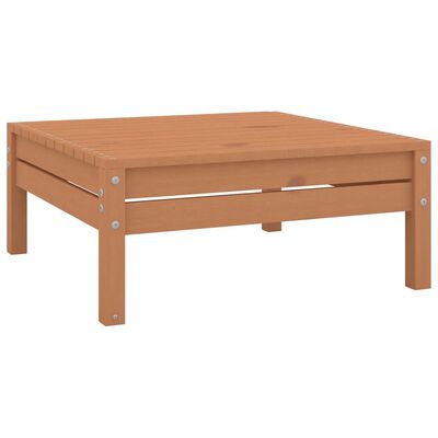 vidaXL Set Salotto da Giardino 13 pz in Legno Massello di Pino ambra