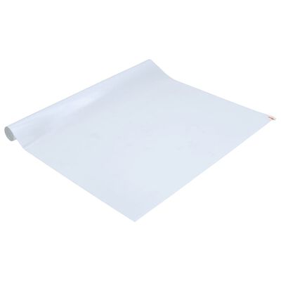 vidaXL Pellicole Statiche Smerigliate Bianche Trasparenti 3pz in PVC