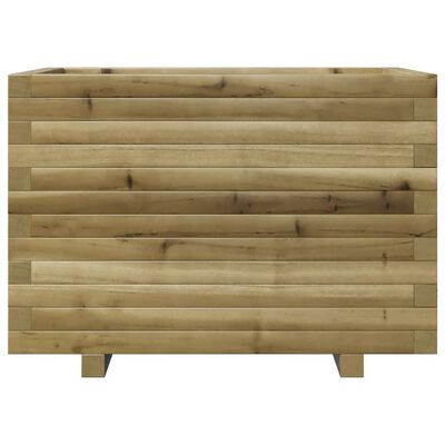 vidaXL Fioriera da Giardino 70x40x49,5 cm in Legno di Pino Impregnato