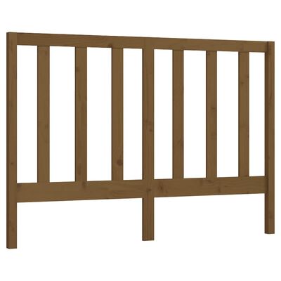 vidaXL Testiera per Letto Ambra 166x4x100 cm in Legno Massello di Pino