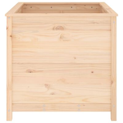 vidaXL Fioriera da Giardino 82,5x82,5x78 cm in Legno Massello di Pino