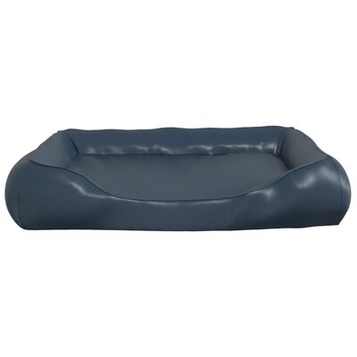 vidaXL Cuccia per Cani Blu Scuro 80x68x23 cm Similpelle