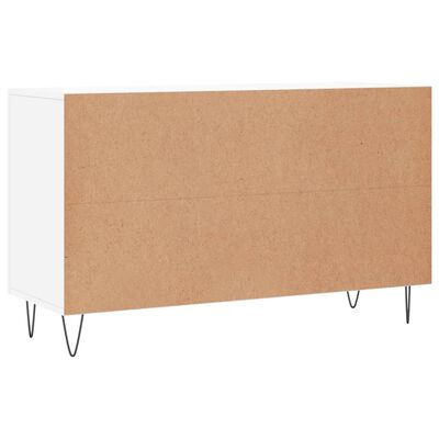 vidaXL Credenza Bianco Lucido 100x36x60 cm in Legno Multistrato