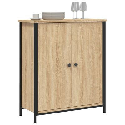 vidaXL Credenza Rovere Sonoma 70x30x80 cm in Legno Multistrato