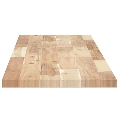 vidaXL Piano per Tavolo 140x30x2cm Rettangolare Legno Massello Acacia