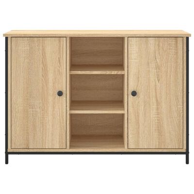 vidaXL Credenza Rovere Sonoma 100x35x70 cm in Legno Multistrato