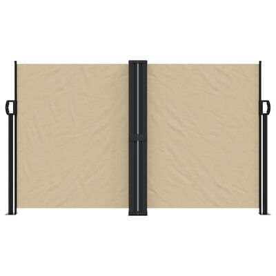 vidaXL Tenda Laterale Retrattile Beige 140x1200 cm