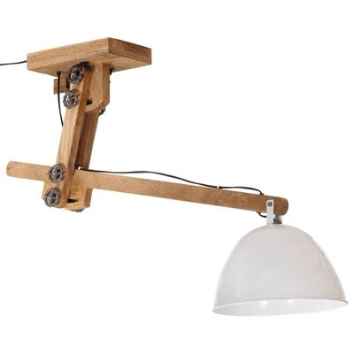 vidaXL Lampada da Soffitto 25 W Bianca 105x30x65-108cm E27