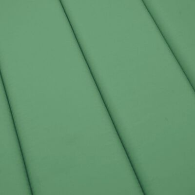 vidaXL Cuscino per Lettino Verde 200x60x3 cm in Tessuto Oxford