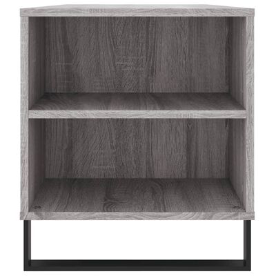 vidaXL Tavolino Salotto Grigio Sonoma 102x44,5x50 cm Legno Multistrato