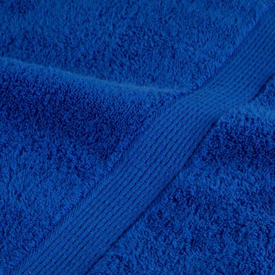 vidaXL Asciugamani da Bagno SOLUND 10 pz Blu 100x150cm 600gsm