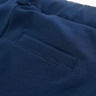 Pantaloni per Bambini con Finiture Nere Blu Marino 116