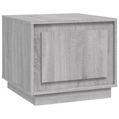 vidaXL Tavolino da Salotto Grigio Sonoma 51x50x44 cm Legno Multistrato