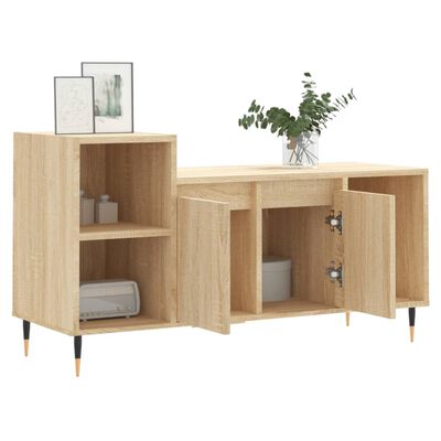 vidaXL Mobile per TV Rovere Sonoma 100x35x55 cm Legno Multistrato