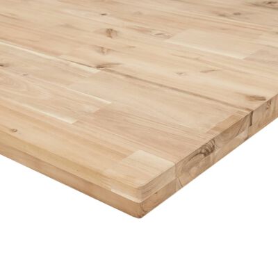 vidaXL Banco da Lavoro 140x60x83 cm Legno Massello Acacia Rettangolare